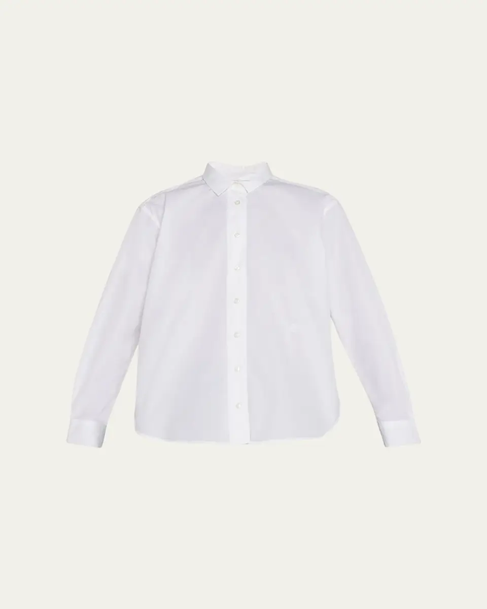 Toteme Organic Cotton Button-Front Shirt | Thumbnail 7 Toteme Organic Cotton Button-Front Shirt | Thumbnail 7