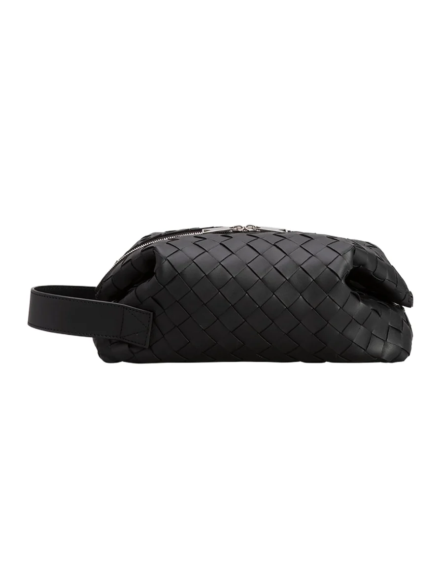 Bottega Veneta Men's Intrecciato Leather Toiletry Bag