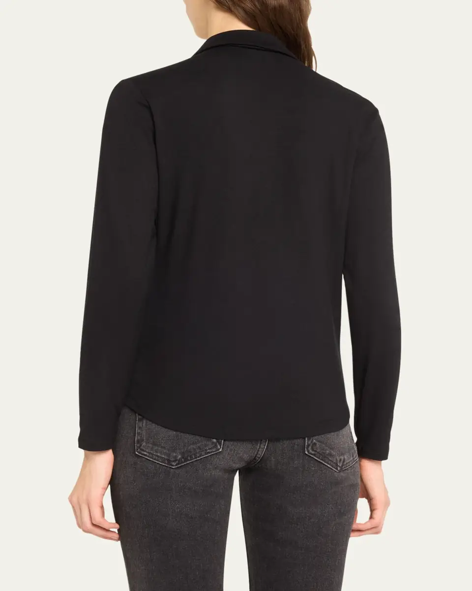 MAJESTIC FILATURES Soft Touch Button-Down Shirt with Pockets | Thumbnail 3 MAJESTIC FILATURES Soft Touch Button-Down Shirt with Pockets | Thumbnail 3