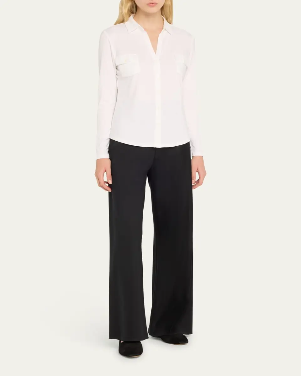 MAJESTIC FILATURES Soft Touch Button-Down Shirt with Pockets | Thumbnail 6 MAJESTIC FILATURES Soft Touch Button-Down Shirt with Pockets | Thumbnail 6