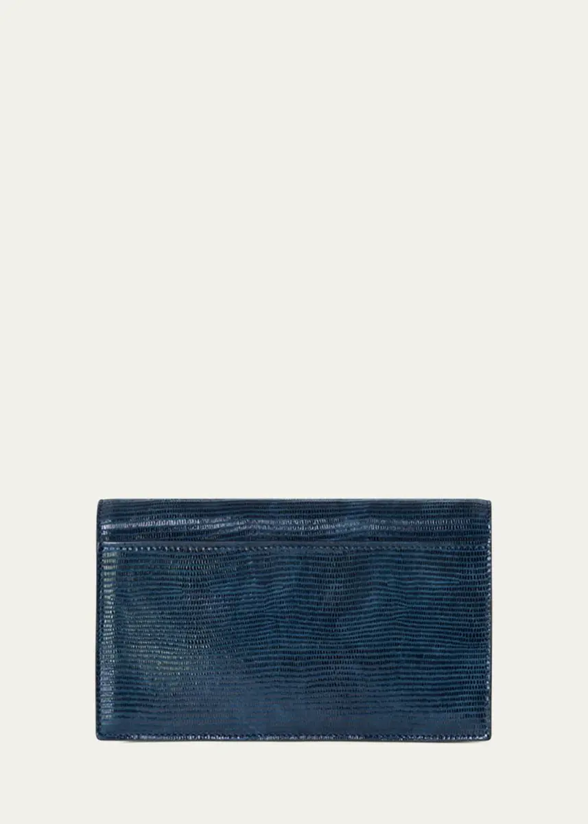 Akris Anouk Lizard-Print Clutch Bag w/ Chain | Thumbnail 14 Akris Anouk Lizard-Print Clutch Bag w/ Chain | Thumbnail 14