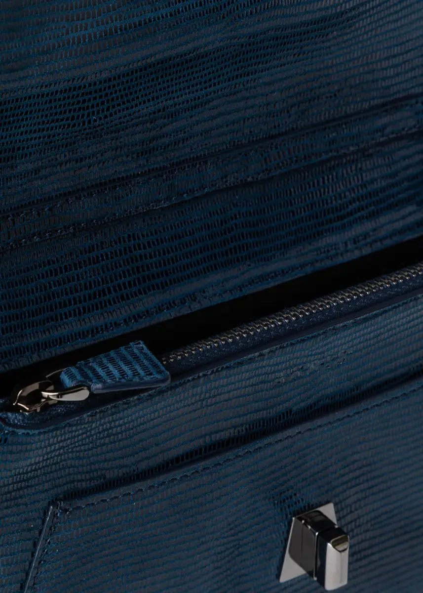 Akris Anouk Lizard-Print Clutch Bag w/ Chain | Thumbnail 15 Akris Anouk Lizard-Print Clutch Bag w/ Chain | Thumbnail 15
