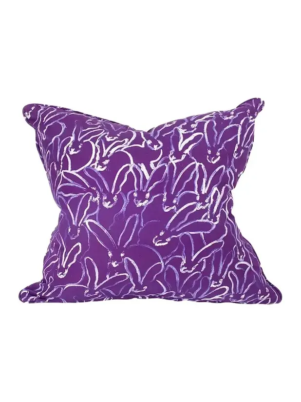 Hunt Slonem Rabbit Run Pillow, 22"