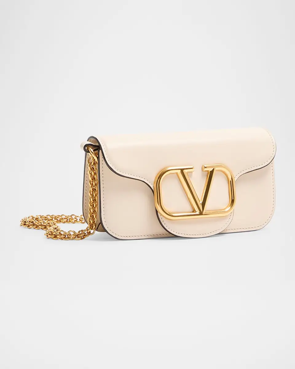 Valentino Garavani Loco Small VLOGO Calfskin Shoulder Bag | Thumbnail 9