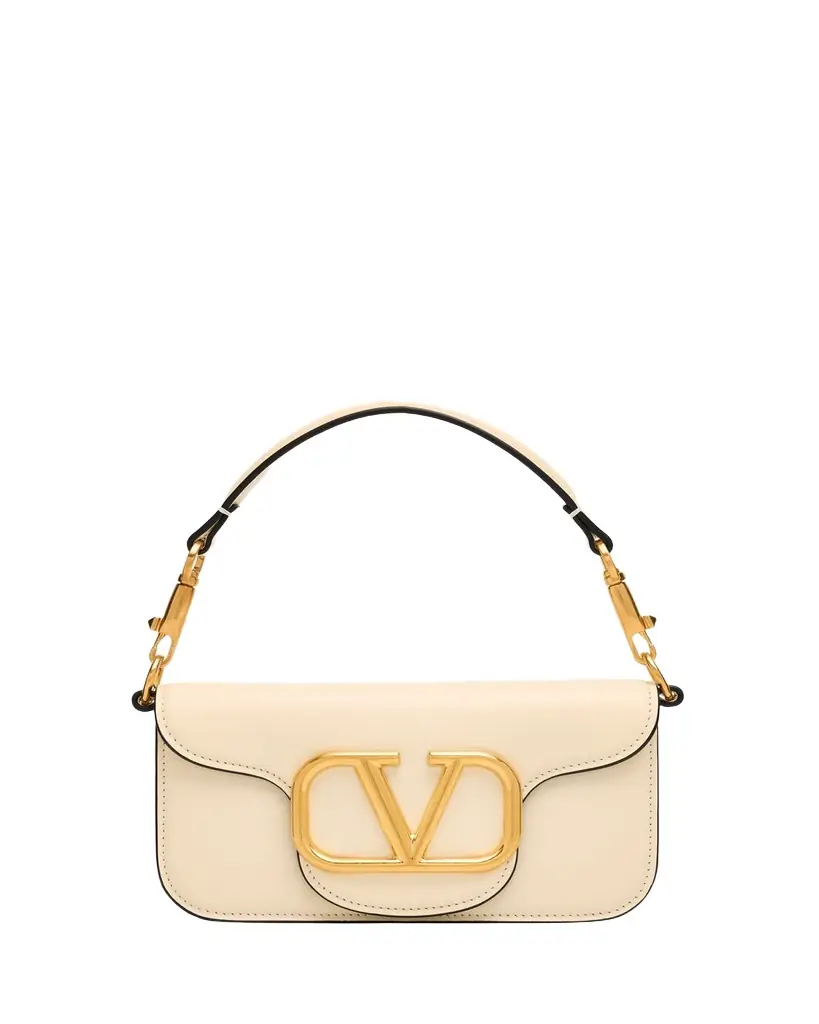 Valentino Garavani Loco Small VLOGO Calfskin Shoulder Bag | Image 1 Valentino Garavani Loco Small VLOGO Calfskin Shoulder Bag | Image 1