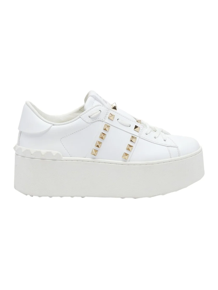 Valentino Garavani Rockstud Untitled Platform Sneakers