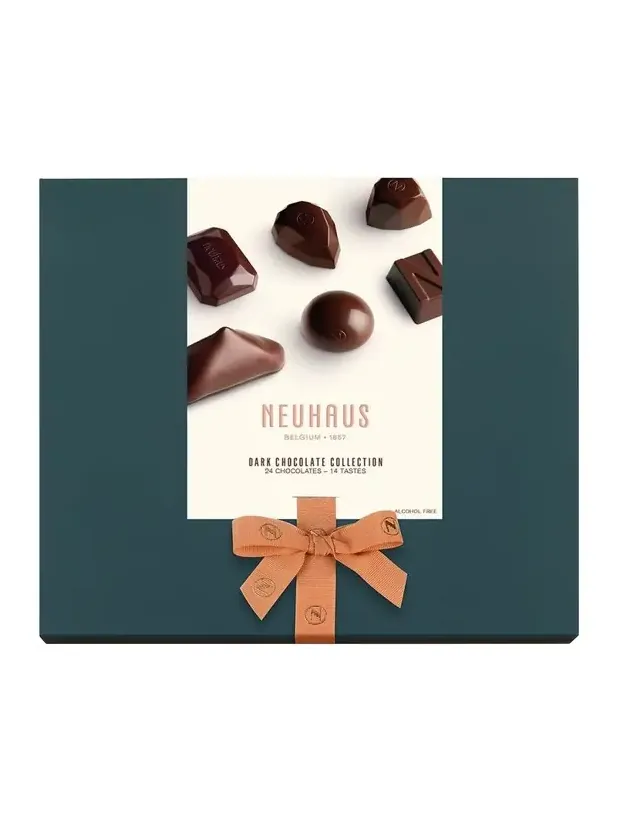 Neuhaus Chocolate Neuhaus All Dark Collection, 24 Pc