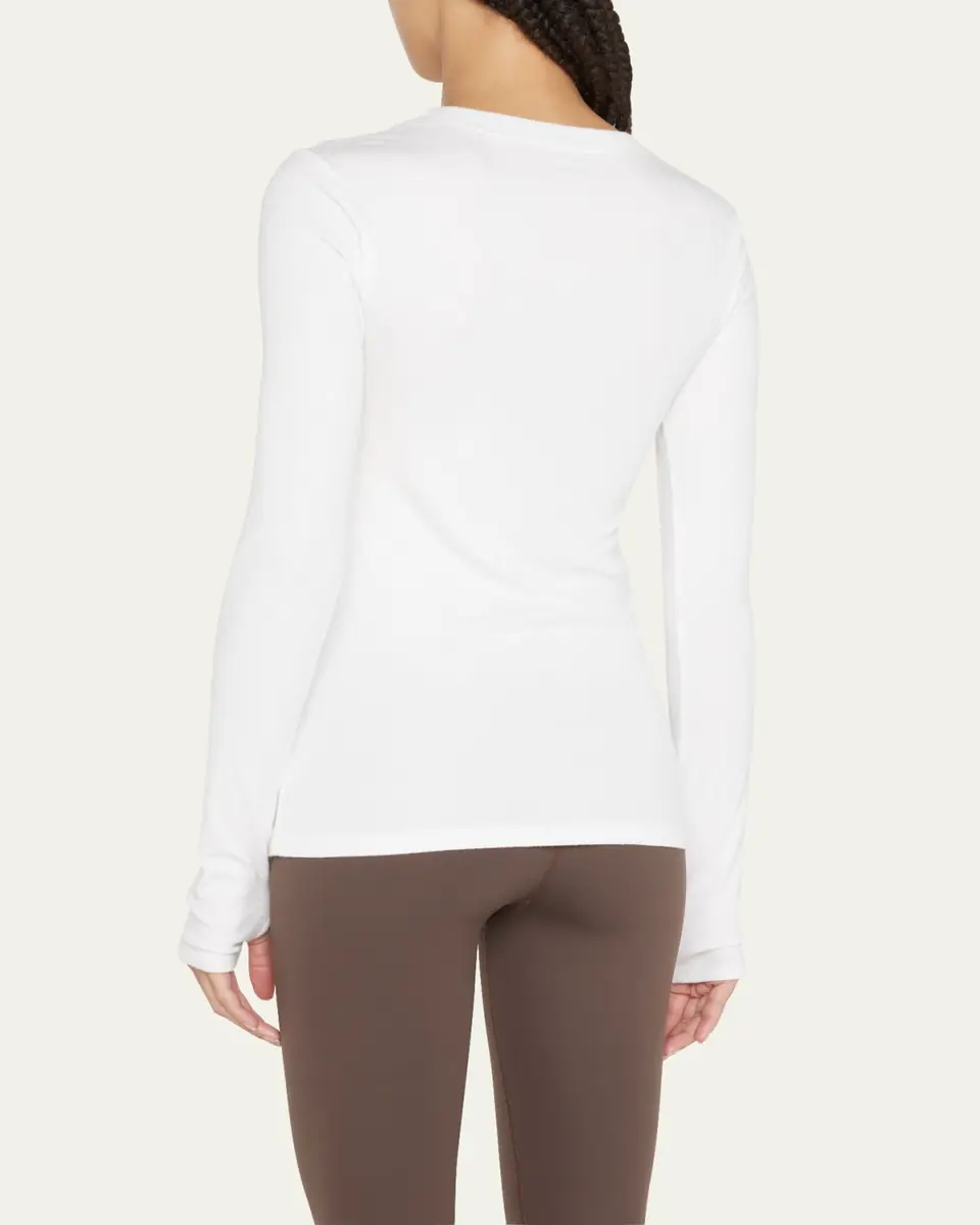 Splits59 Louise Rib Long-Sleeve Top | Thumbnail 8 Splits59 Louise Rib Long-Sleeve Top | Thumbnail 8