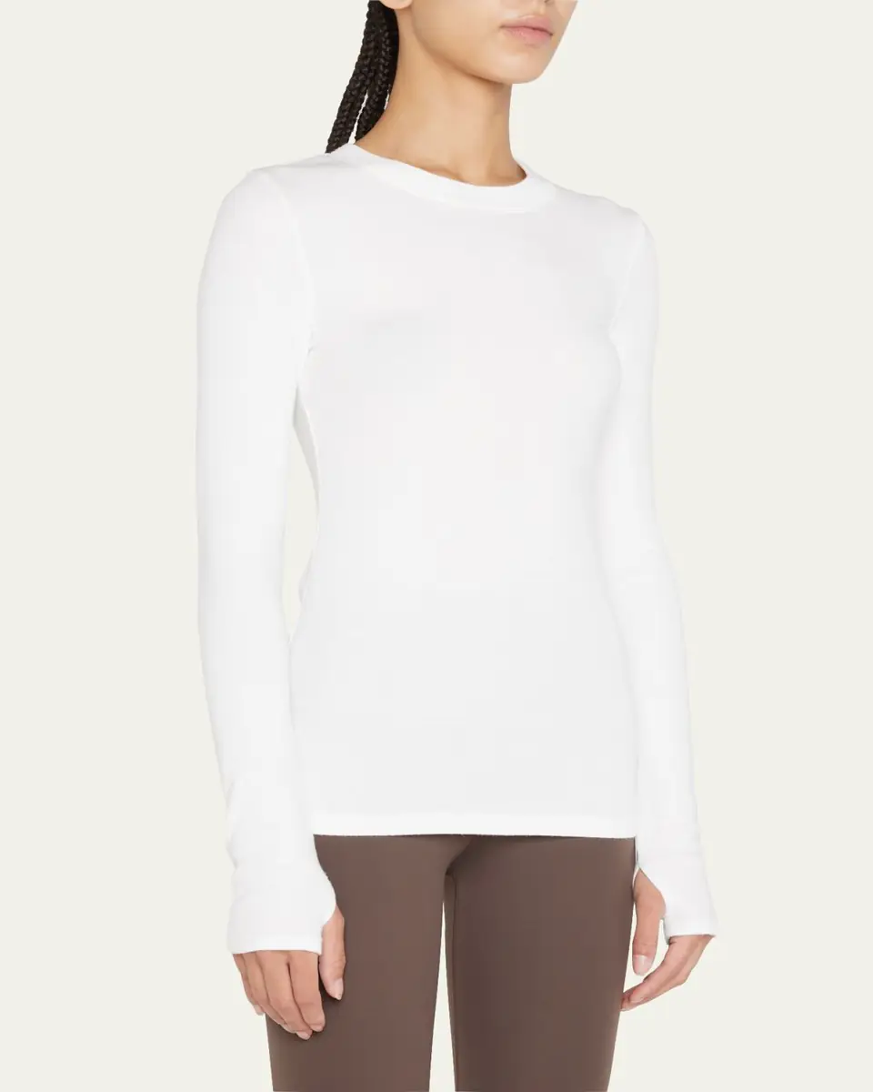 Splits59 Louise Rib Long-Sleeve Top | Thumbnail 9 Splits59 Louise Rib Long-Sleeve Top | Thumbnail 9