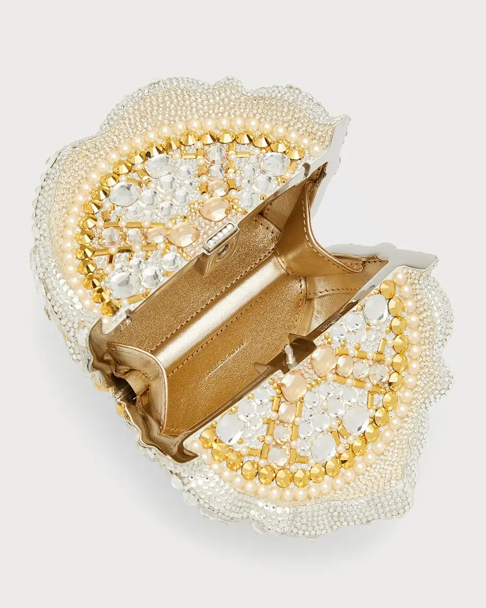 Judith Leiber Couture Crown Allover Crystal Minaudiere | Thumbnail 2