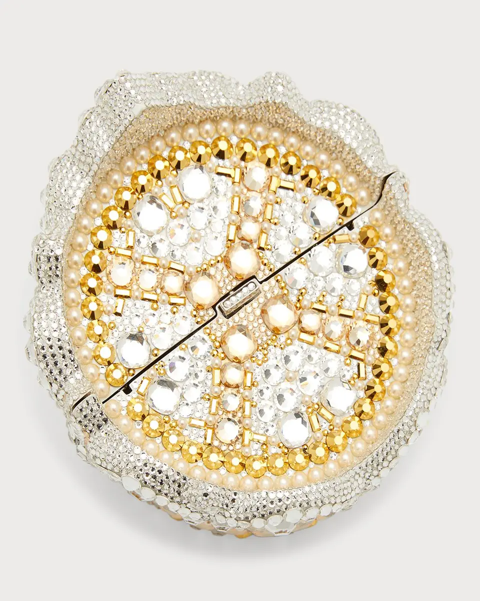 Judith Leiber Couture Crown Allover Crystal Minaudiere | Thumbnail 5
