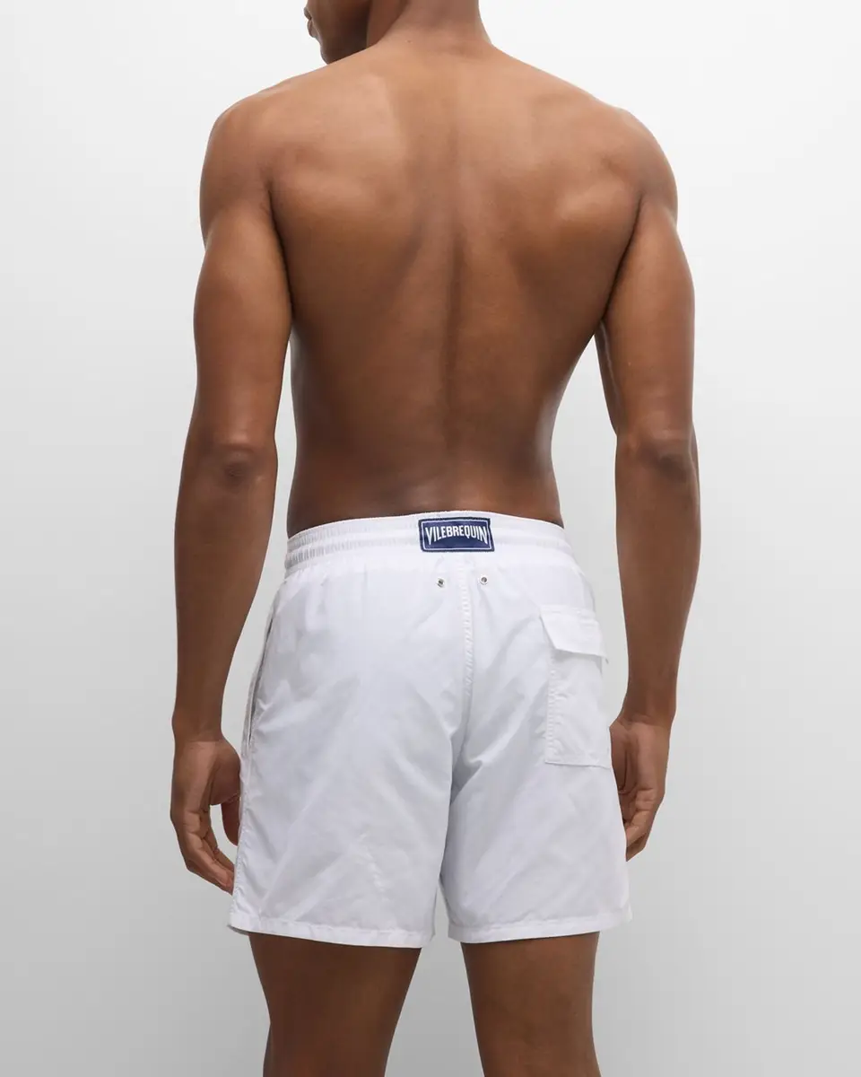Vilebrequin Men's Solid Swim Shorts | Thumbnail 4 Vilebrequin Men's Solid Swim Shorts | Thumbnail 4