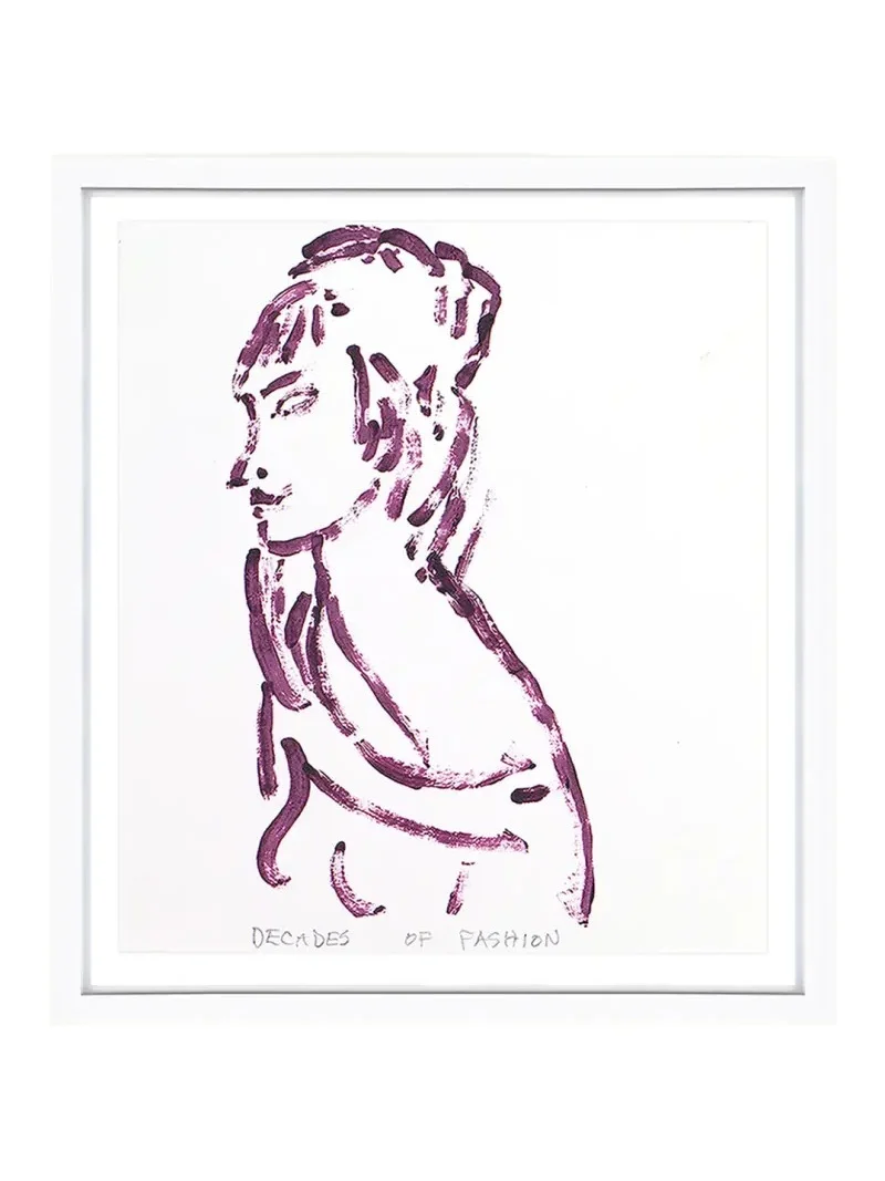 RFA Fine Art "Nail Polish Series: Decades of Fashion" Giclee by Robert Robinson