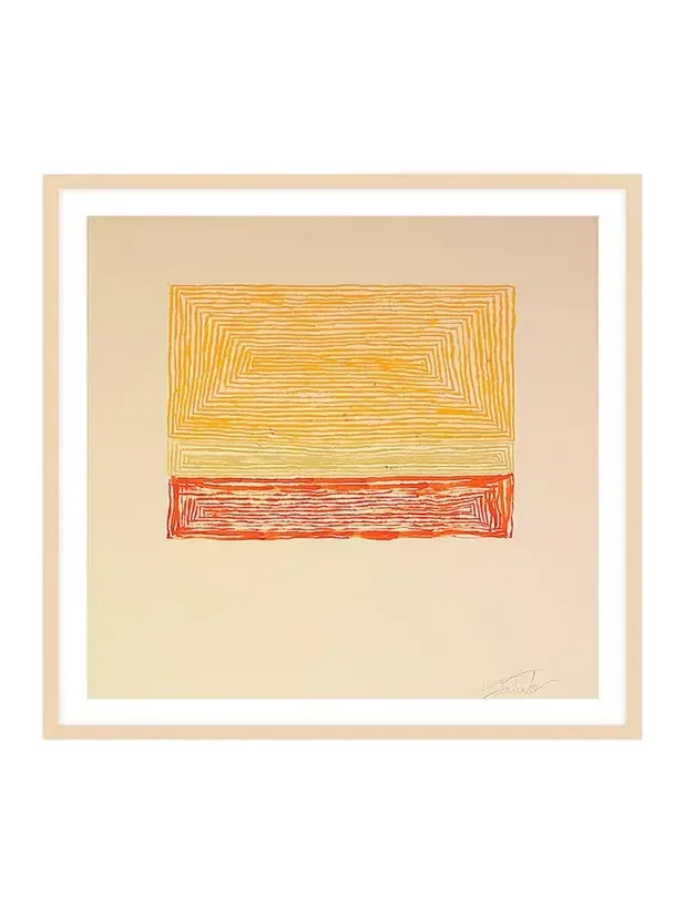 RFA Fine Art "Yellow With Orange" Print Wall Art by Evan Taylor