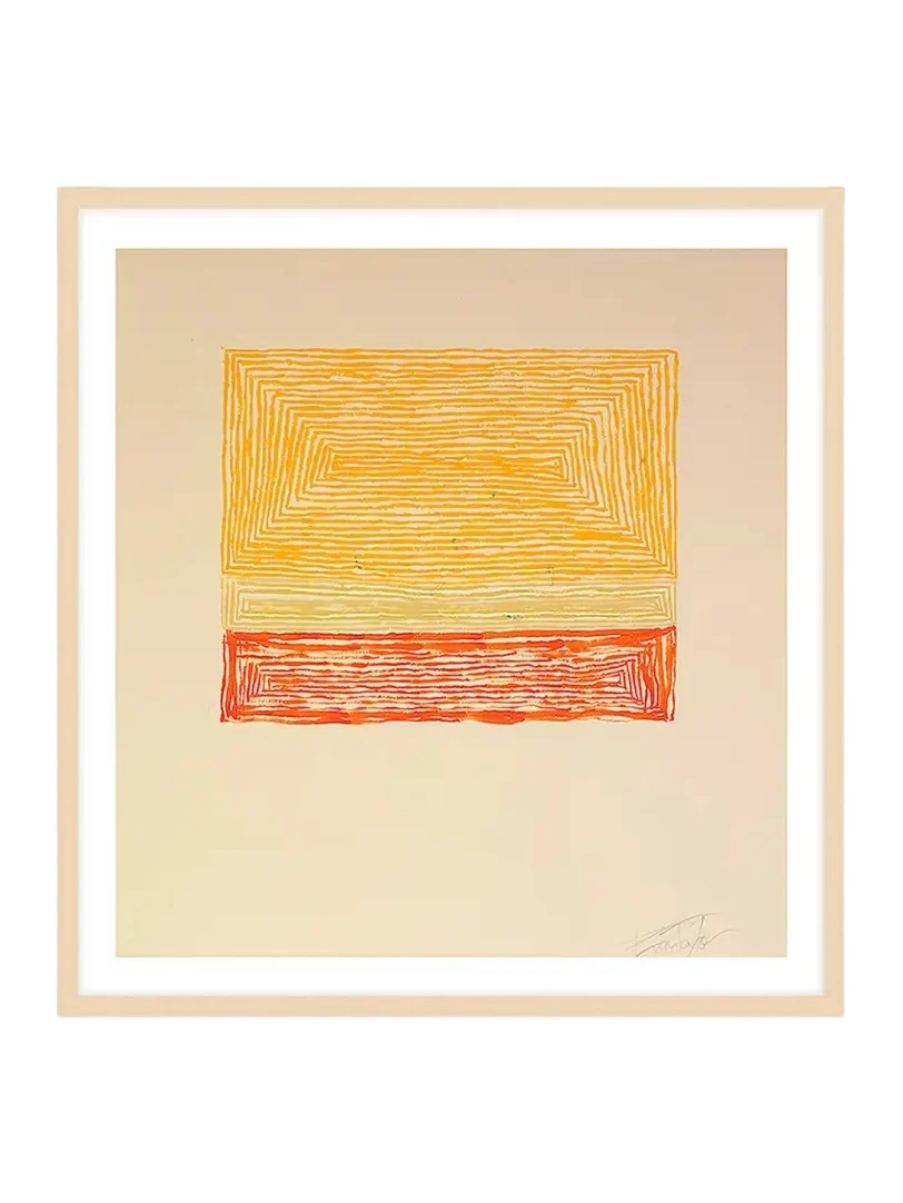 RFA Fine Art "Yellow With Orange" Print Wall Art by Evan Taylor