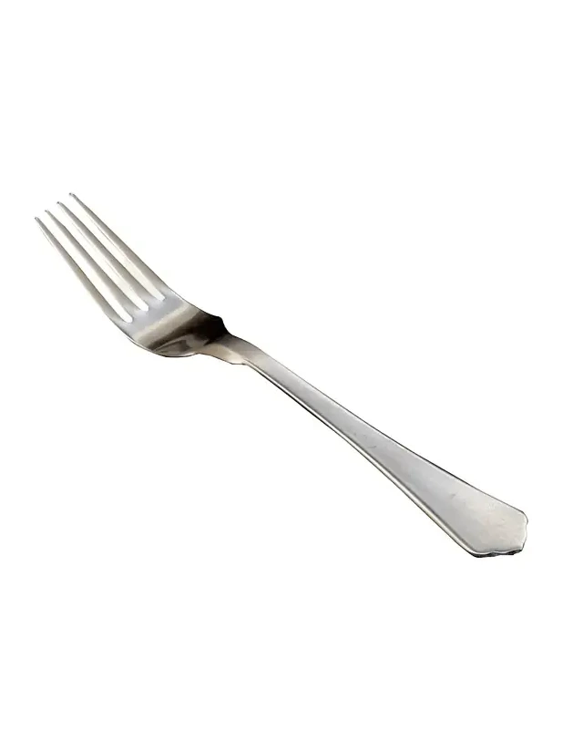 Astier De Villatte Naples Small Fork, Stone Finish