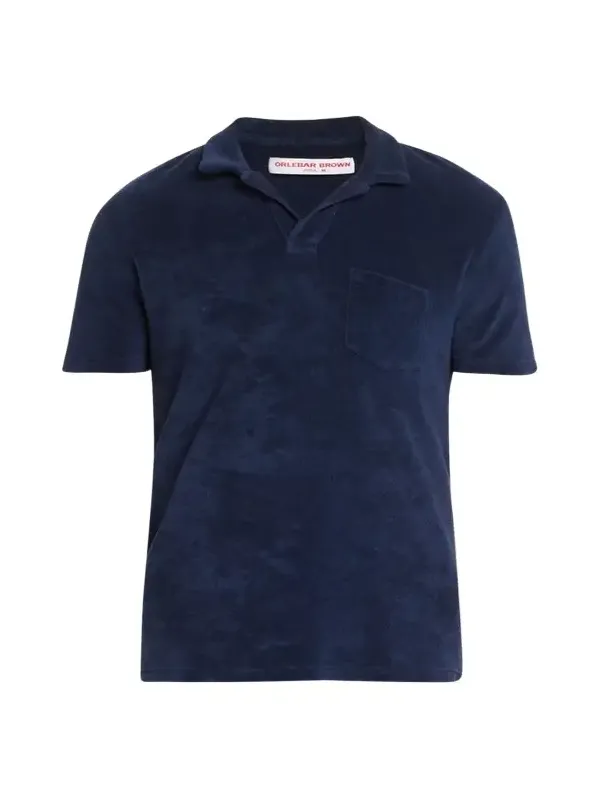 Men's Cotton Terry Polo Shirt