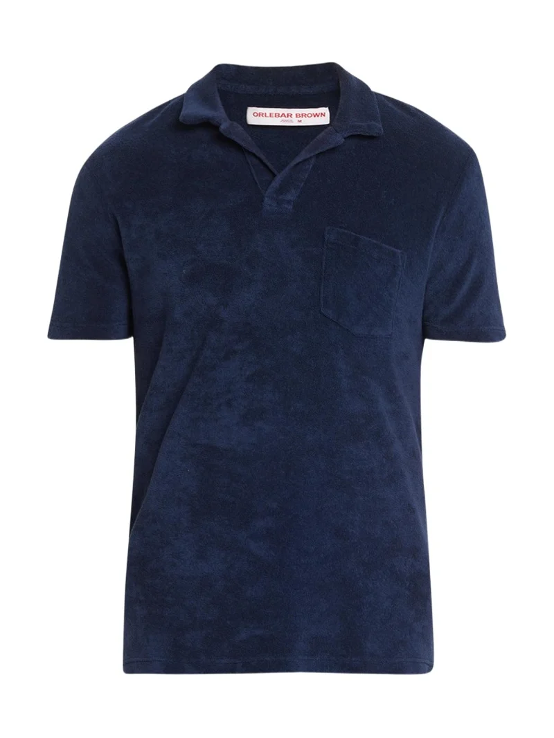 Men's Cotton Terry Polo Shirt Men's Cotton Terry Polo Shirt