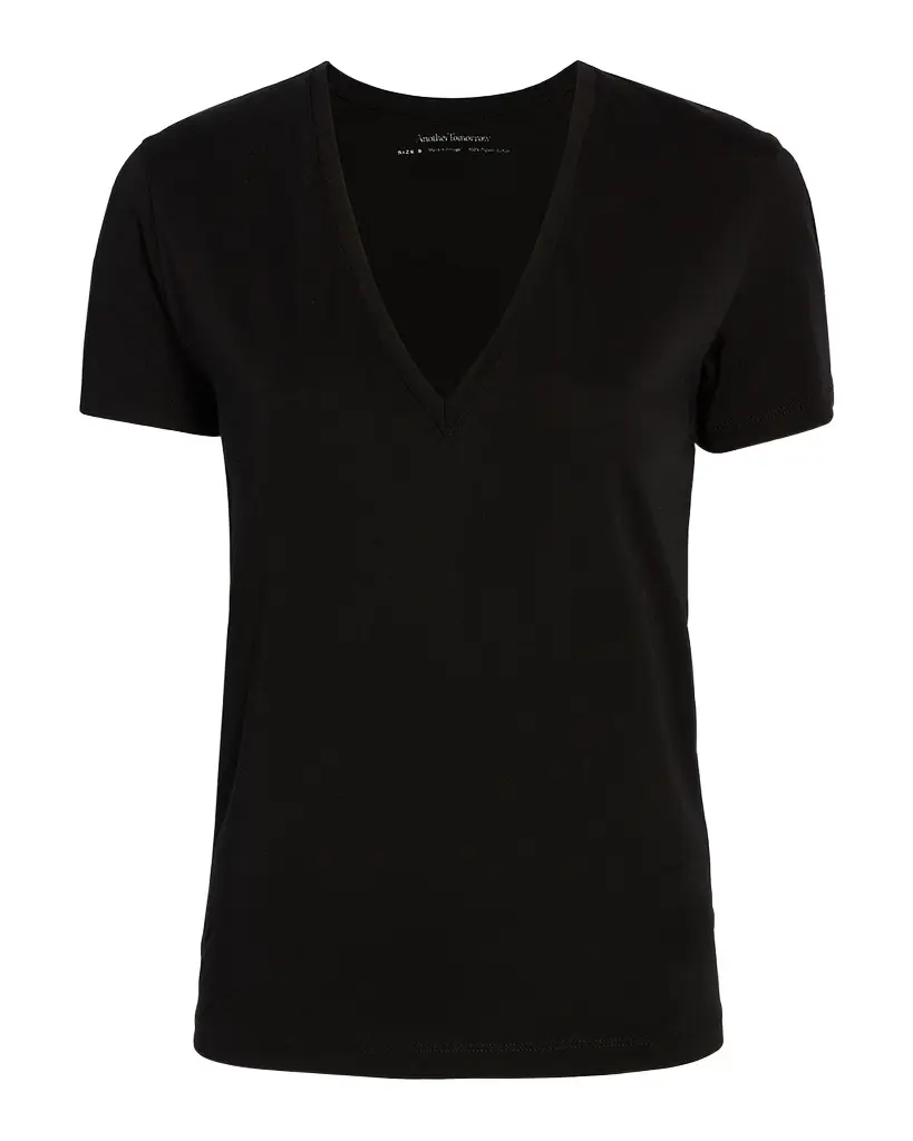 Cotton V-Neck Tee Cotton V-Neck Tee