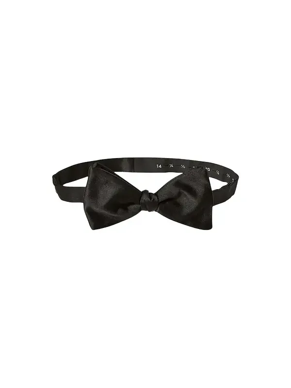 Men's Pre-Tied Silk Bow Tie Men's Pre-Tied Silk Bow Tie