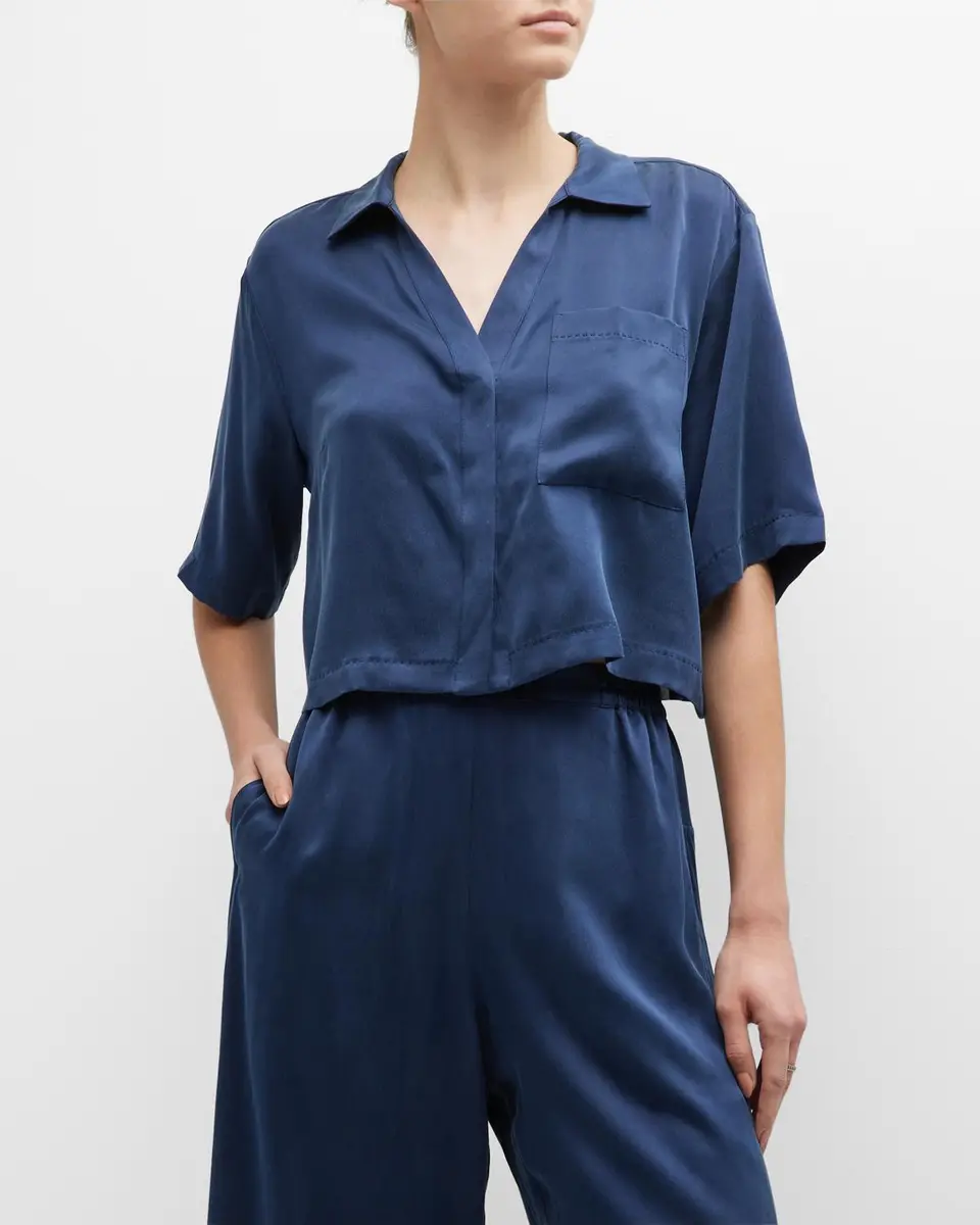 Lunya Washable Silk High-Rise Pant Set | Thumbnail 3 Lunya Washable Silk High-Rise Pant Set | Thumbnail 3