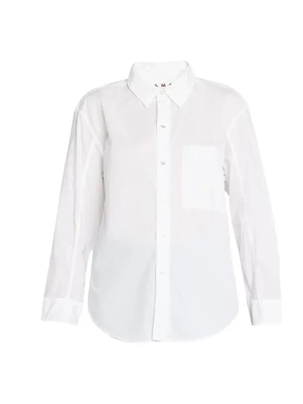 AMO Denim Ruth Oversized Button-Front Shirt