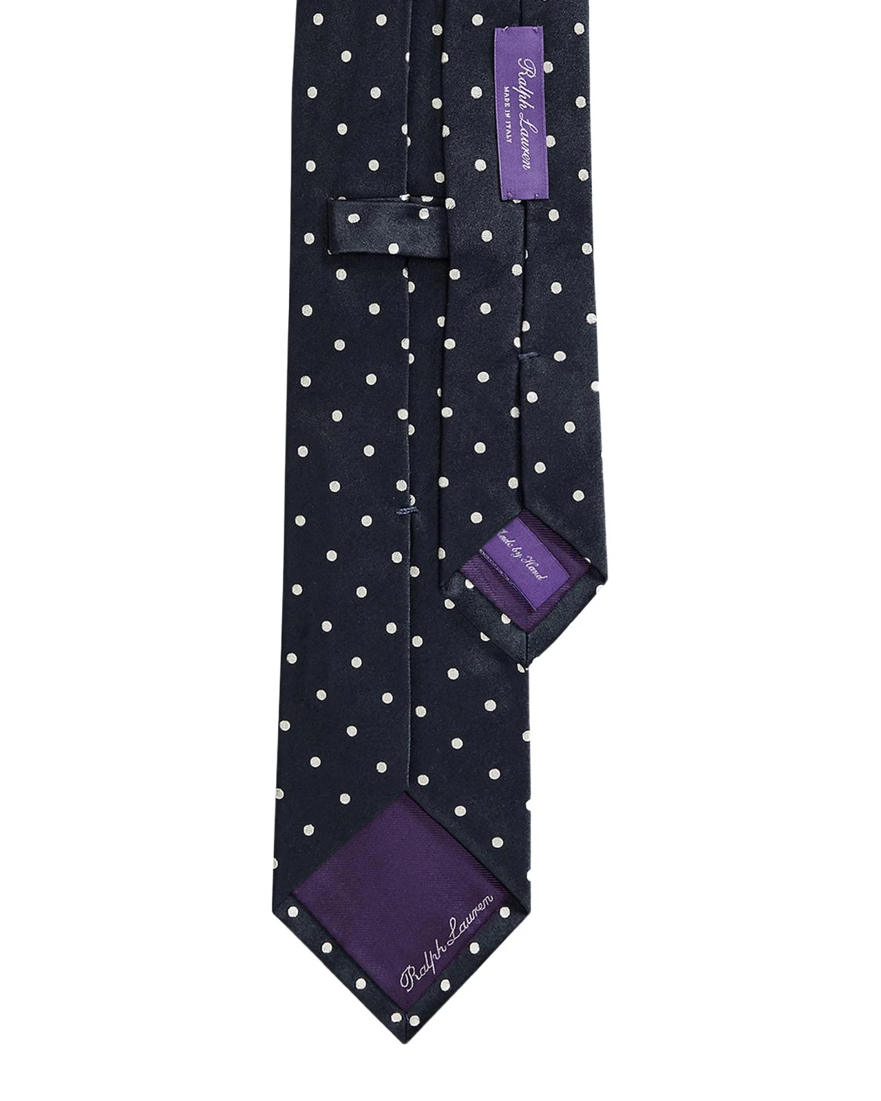 Men's Polka-Dot Silk Satin Tie