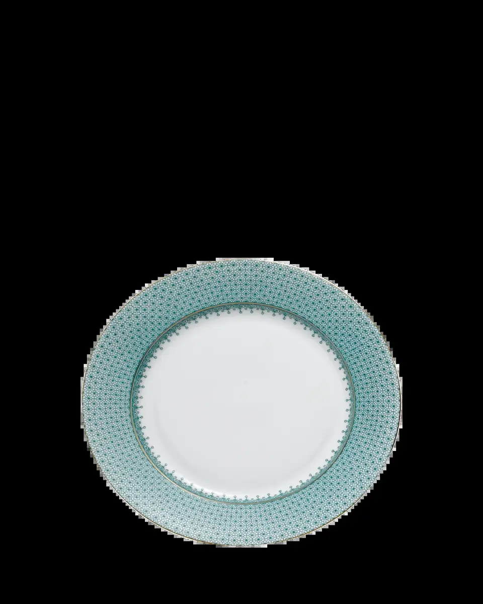 Mottahedeh Green Lace Dessert Plate | Thumbnail 2