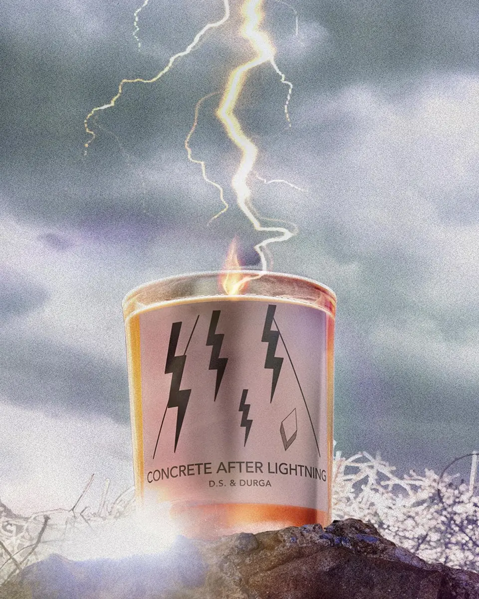 D.S. & Durga 7 oz. Concrete After Lightning Candle | Thumbnail 4