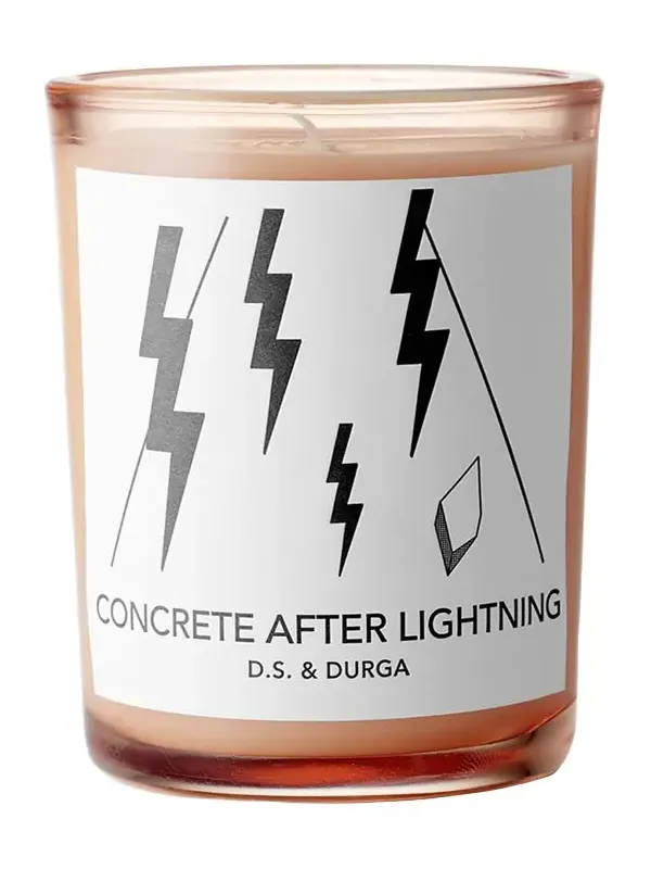 D.S. & Durga 7 oz. Concrete After Lightning Candle
