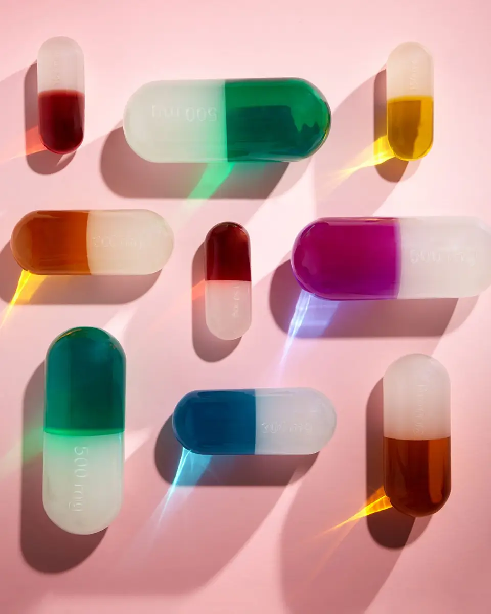 Jonathan Adler Large Purple Acrylic Pill | Thumbnail 3