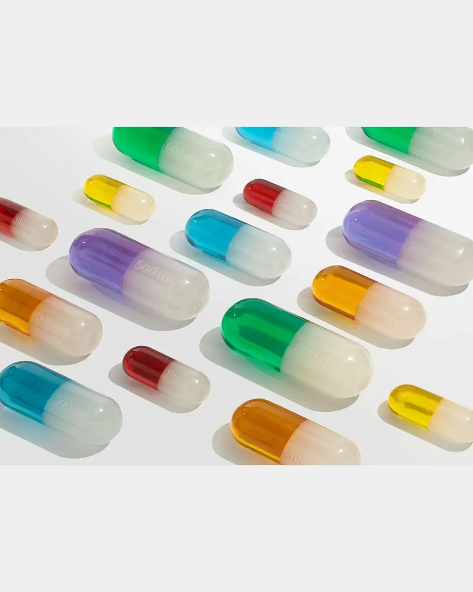 Jonathan Adler Large Purple Acrylic Pill | Thumbnail 4