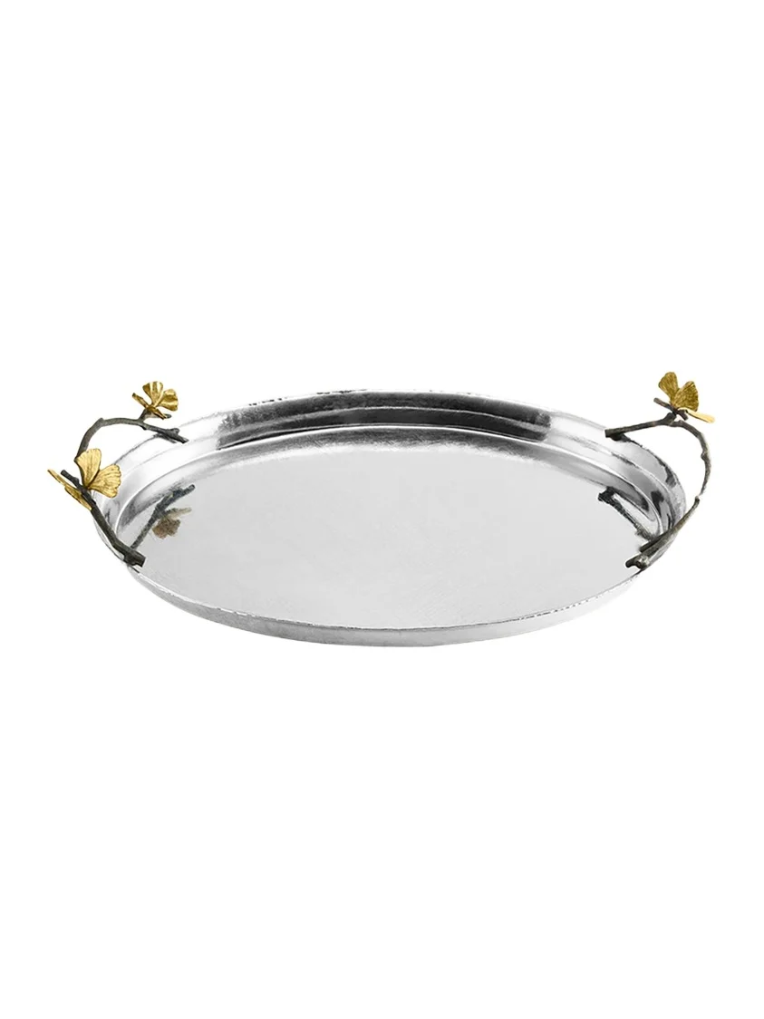 Michael Aram Butterfly Ginkgo Oval Tray