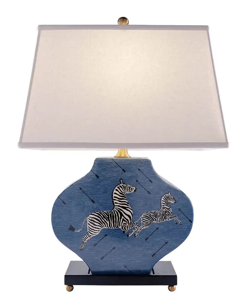 Port 68 Zebra Blue Lamp | Image 1 Port 68 Zebra Blue Lamp | Image 1
