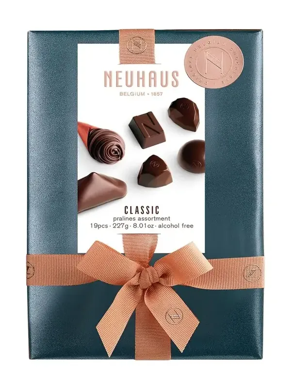 Neuhaus Chocolate All Dark Ballotin 19-Piece Chocolate, 1/2lb