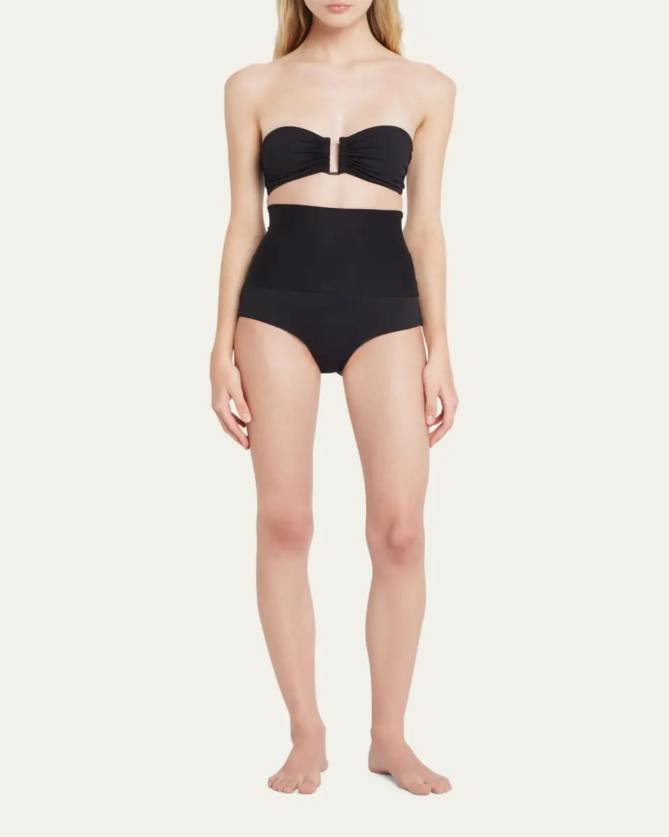 Eres Gredin High-Waist Adjustable Bikini Bottom | Thumbnail 2
