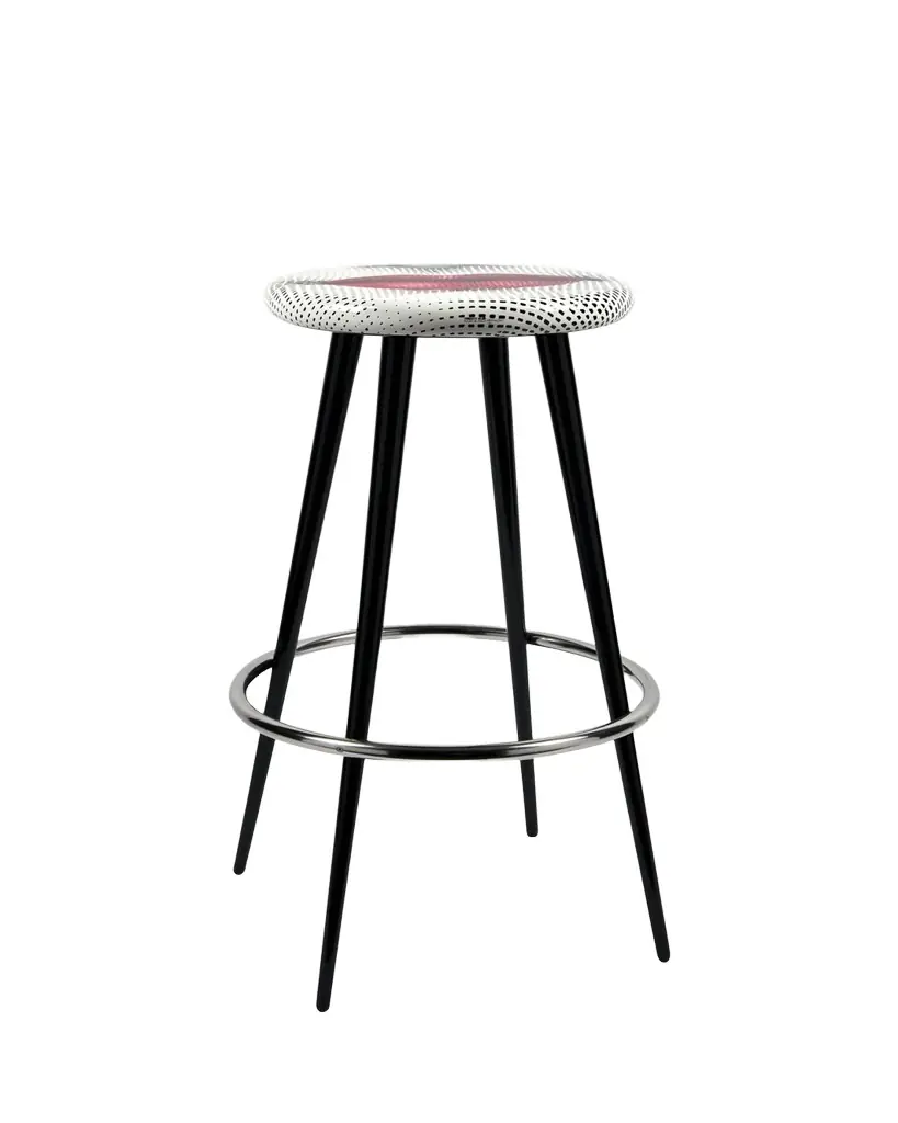 FORNASETTI Bocca Bar Stool - 31"