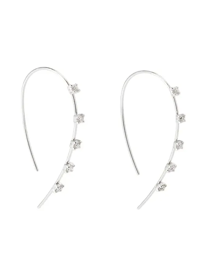 14K Gold Small Multi Solo Hooked on Hoop Earrings