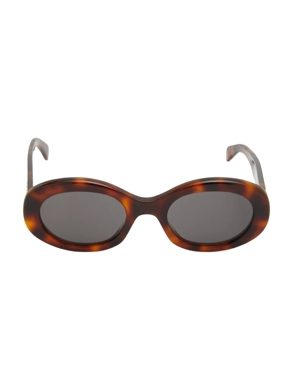 Triomphe Logo Oval Acetate Sunglasses Triomphe Logo Oval Acetate Sunglasses