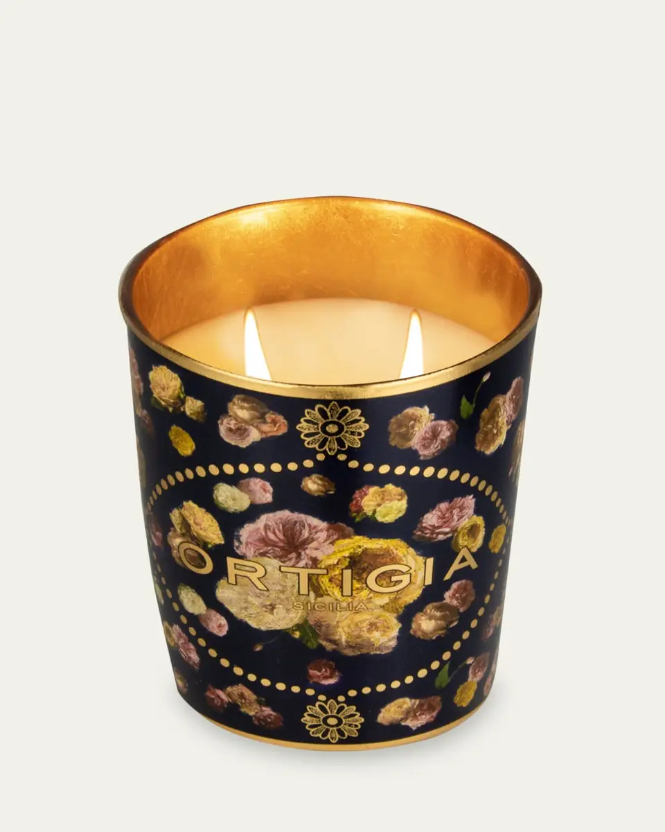 ORTIGIA Rose Antiche Decorated Candle, 13.4 oz. | Thumbnail 2