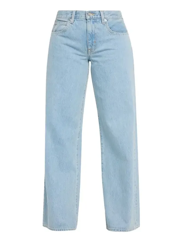 Mica Low-Rise Wide Relaxed Jeans