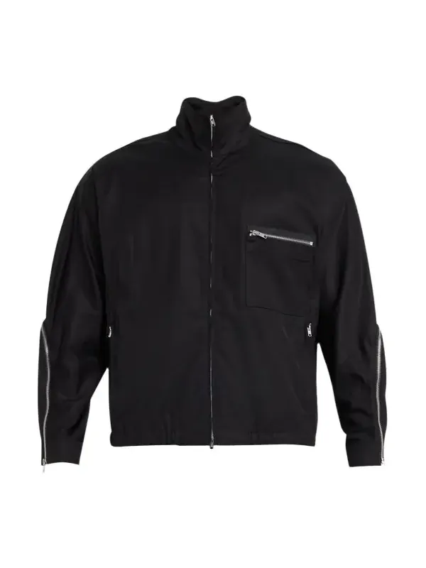 Men's Curve-Zip Blouson Jacket Men's Curve-Zip Blouson Jacket