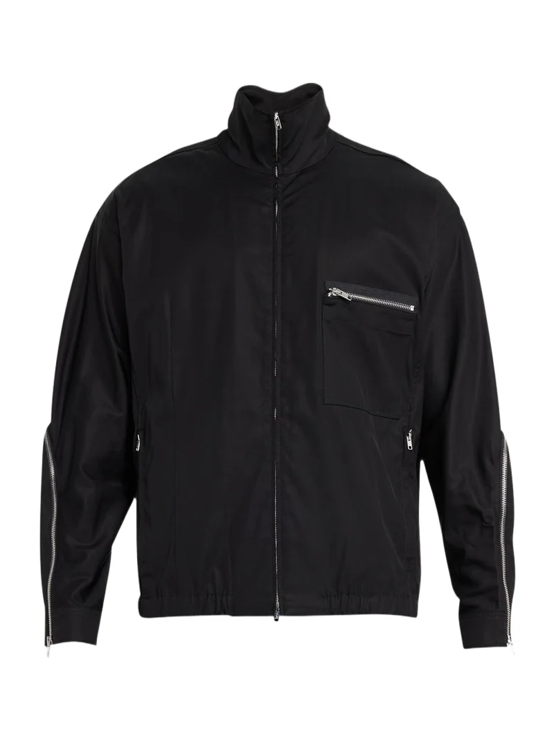Men's Curve-Zip Blouson Jacket Men's Curve-Zip Blouson Jacket