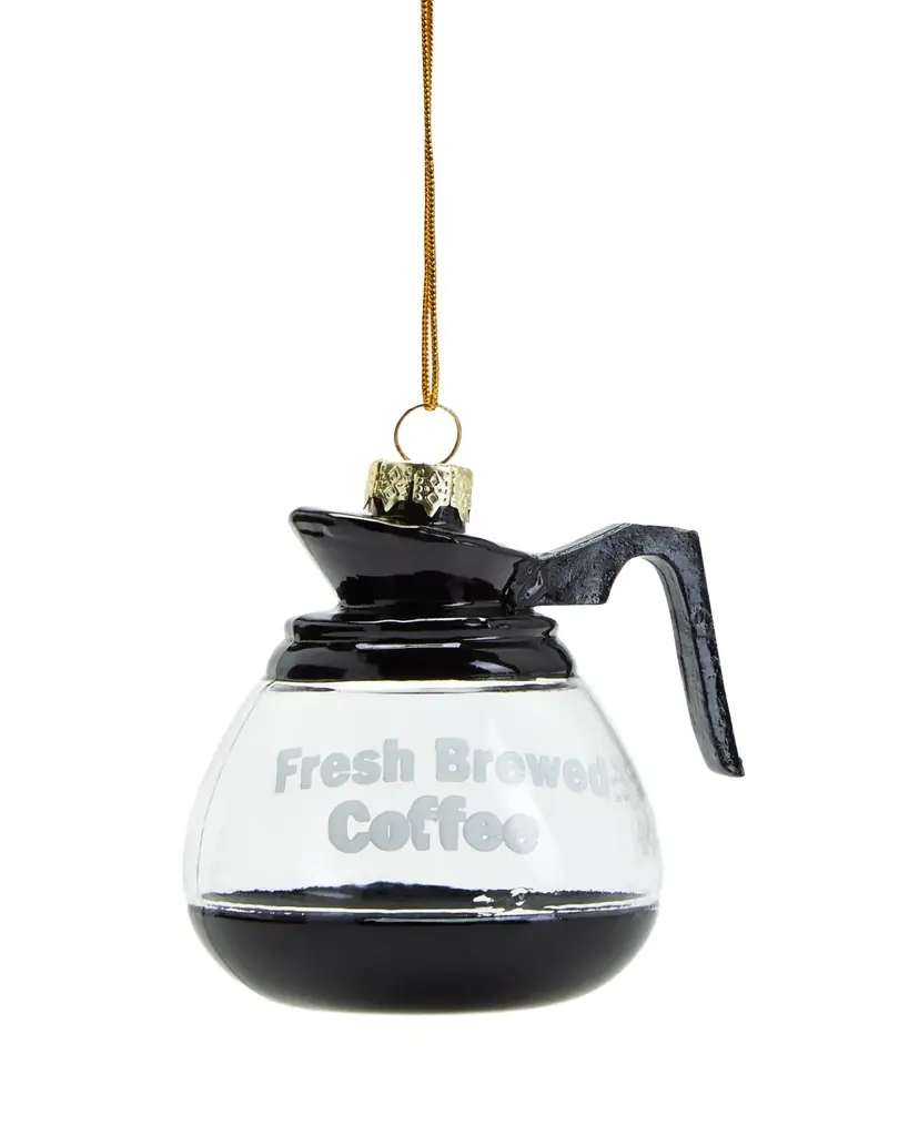 Cody Foster & Co Diner Coffee Pot Holiday Ornament