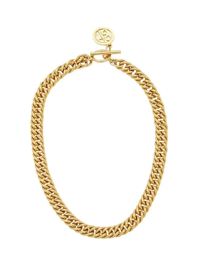 Gold Chain Toggle Necklace Gold Chain Toggle Necklace