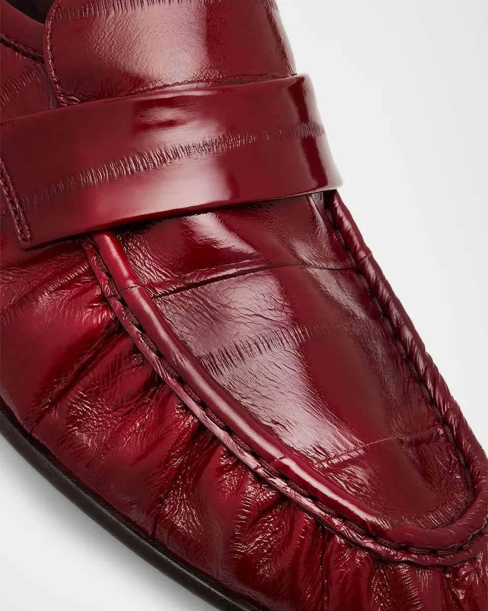 The Row Soft Leather Flat Loafers | Thumbnail 5 The Row Soft Leather Flat Loafers | Thumbnail 5