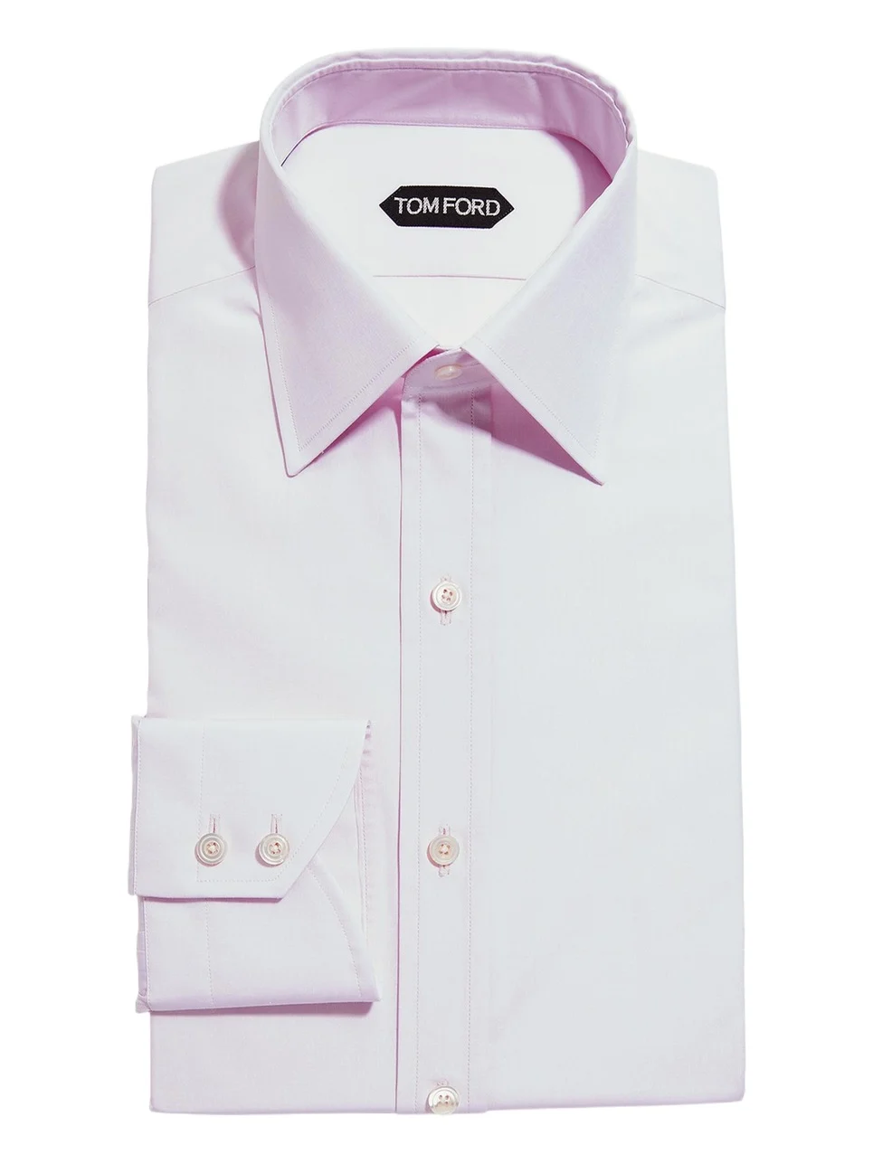 Men's Solid Point Collar Dress Shirt Men's Solid Point Collar Dress Shirt