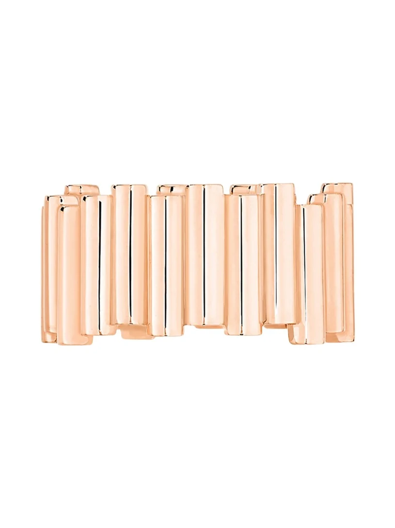 Rose Gold Edge Large Ring