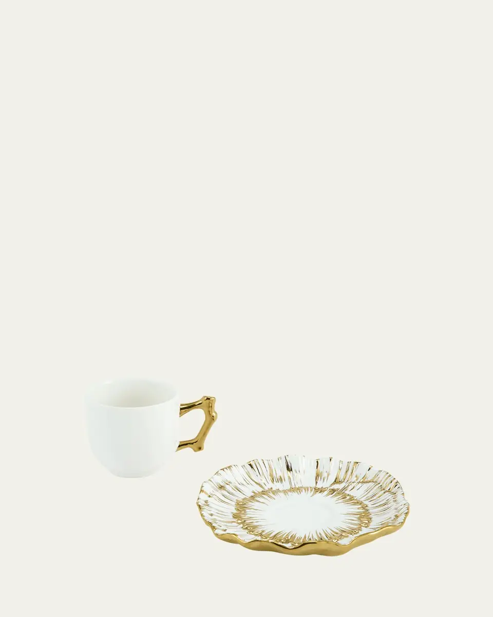 Michael Aram Anemone Demitasse Set | Thumbnail 4