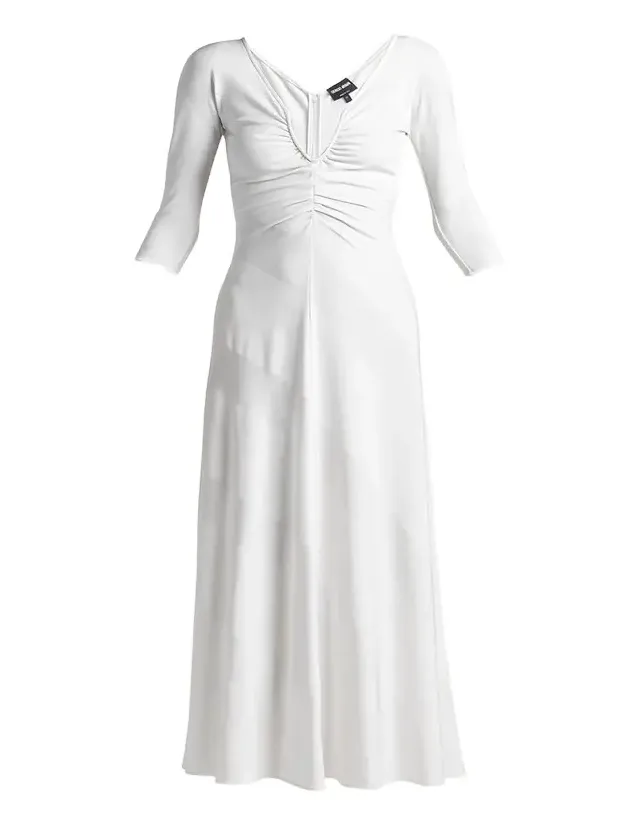 Diagonal Striped Jacquard Jersey Maxi Dress Diagonal Striped Jacquard Jersey Maxi Dress